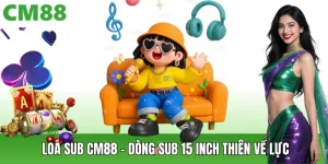 Loa Sub Cm88 Bass 15 Inch